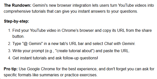 Turn any video into an instant tutorial