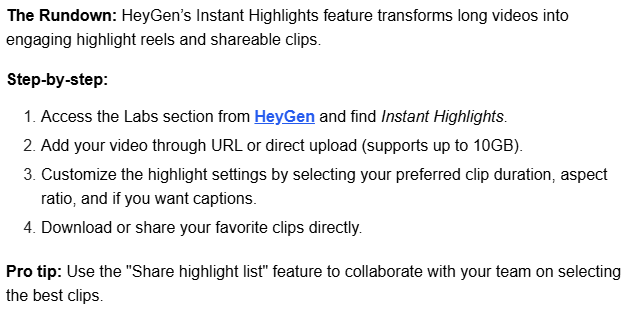 turn long form content into bits